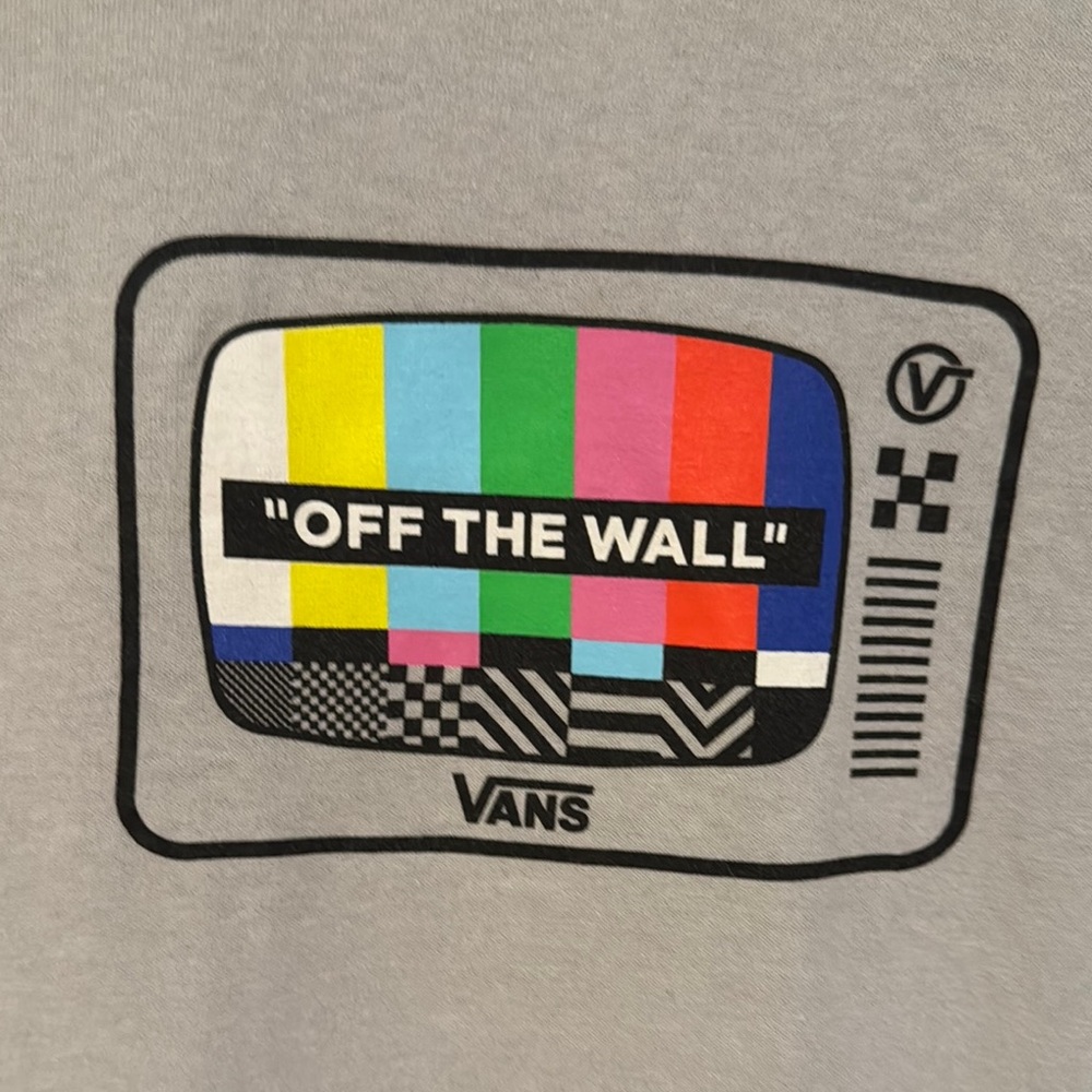Vans Off The Wall T-Shirt Size Large